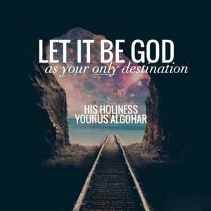 The Official MFI® Blog Quote of the Day: 'Let it be God as your only ...