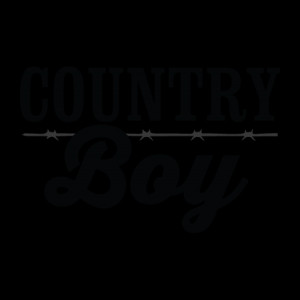 Country Boy Wall Quotes™ Decal