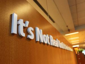 Famous McDonald's quotes are found around the office. This one, from ...