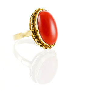 coral ring code crl7378 see all items in the collection oval coral ...