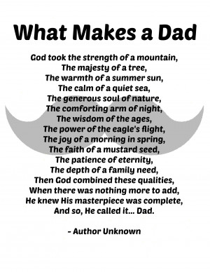 What Makes a Dad Printable-Gray