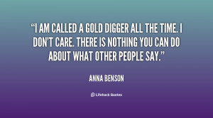 Gold Digger Quotes