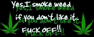 Yes i smoke weed