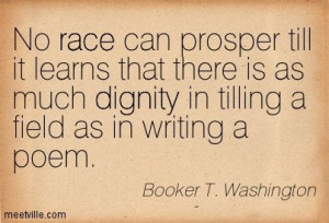 Booker T. Washington quote