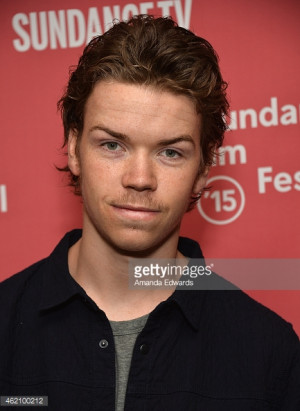 will poulter long hair