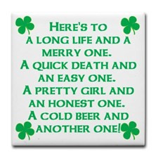Funny St Patricks Day Sayings Drink Coasters