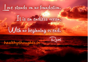Love Stands On No Foundation…