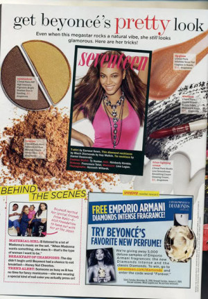 Covergirls... Beyonce Covers Seventeen Magazine