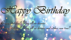 Dreams Happy Birthday Quotes