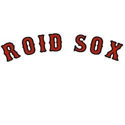 Roid Sox Funny Rectangle Decal Color White Height Width