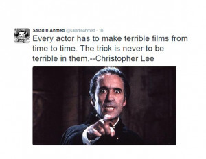 christopher lee quote