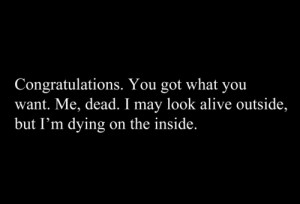 Black and White life depressed sad quotes Typography pain hurt broken ...