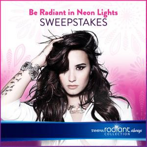 Demi Lovato Neon Lights Tour Welcomes The Radiant Collection as an ...