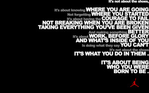 Nike Quote Background