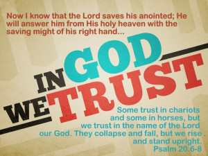 In God we trust