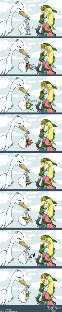 Zelda: The Stork by Kilala04