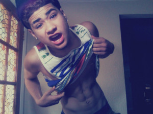 ronnie banks #swag #abs #swag til you drop #snapback #sexy