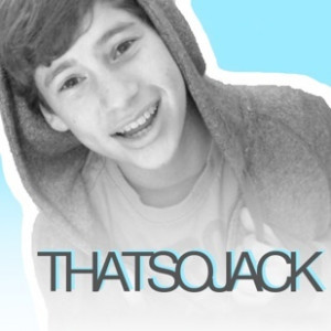 Thatsojack! I absolutely love that kid! He's so funny! Lol. :)