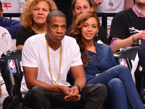 Beyonce and Jay Z at the Brooklyn Nets Game May 2014 | POPSUGAR ...