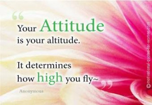 your attitude