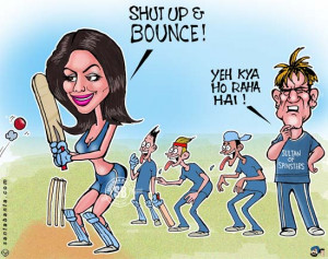 Indian Premier League 2009 Funny Cartoon