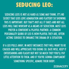 Seducing a Leo:Zodiac come on boys you now know how to get to my heart ...