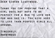 Thank you, Gideon Lightwood ... and also I really love your and Sophie ...