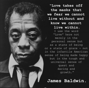 James Baldwin on love and masks