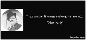 More Oliver Hardy Quotes