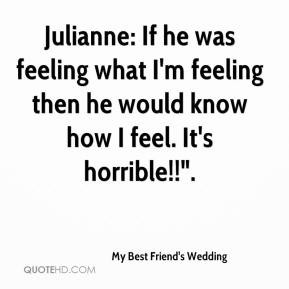 My Best Friend's Wedding Quotes