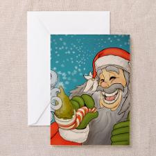 santa_notext Greeting Card for