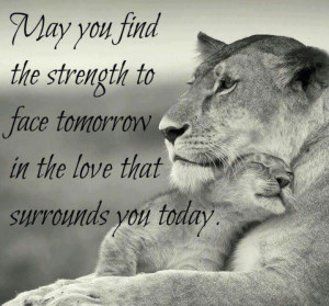Find strength in love