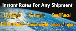 Instant Freight Quotes from over 50 National Carriers