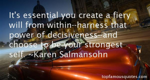 Favorite Karen Salmansohn Quotes