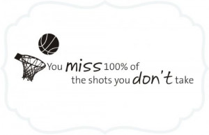 Basketball Wall vinyl quote and hoop decal