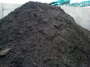 Top soil pile
