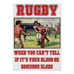 Funny Rugby Art