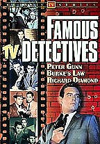 Famous TV Detectives - Peter Gunn/Burke's Law/Richard Diamond