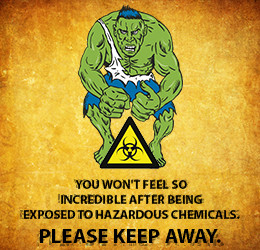 Biohazard safety slogan wording