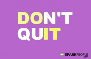 Motivational Quote - Don't Quit