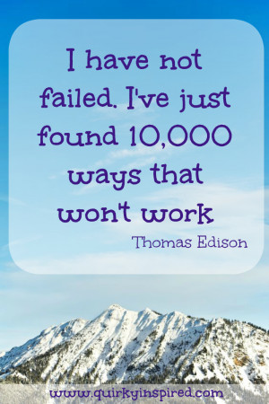 ... Great quotes about failure and 10 things you need to know about weight