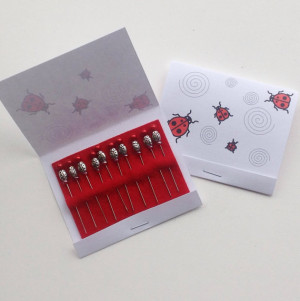 Pins - Decorative Sewing Pins - Pincushion Pins - Scrapbook Pins ...