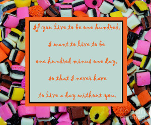 Licorice - Candy Border - Declaration Of Love - Quote Digital Art