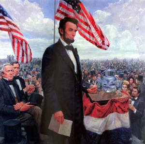Lincoln's Gettysburg Address Picture