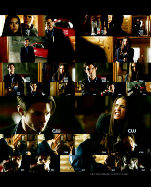 Vampire Diaries 2x15 The Dinner PartyElijah: The deal is off.Elena: I ...