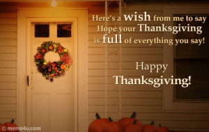 Elegant Thanksgiving Wishes