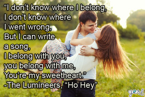 Romantic Song Quotes