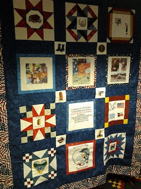 Unexpected quilt event at families of Iowa’s Fallen