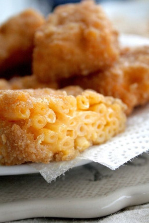 Deep Fried Mac and Cheese Bites. This either sounds really delicious ...