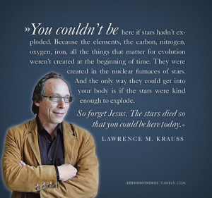 Lawrence M. Krauss on the elements and exploding stars.